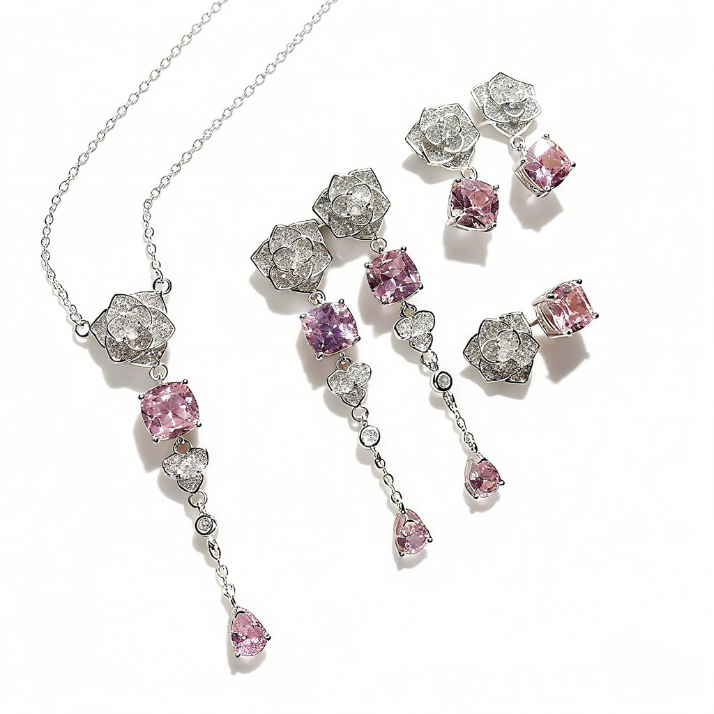 Dazzling Rose Open Ring