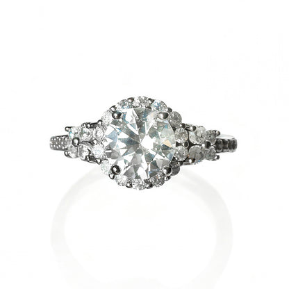 Vintage Halo Pavé Ring