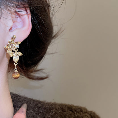 Butterfly Bloom Asymmetrical Earrings