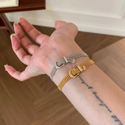 Belt Buckle Bracelet