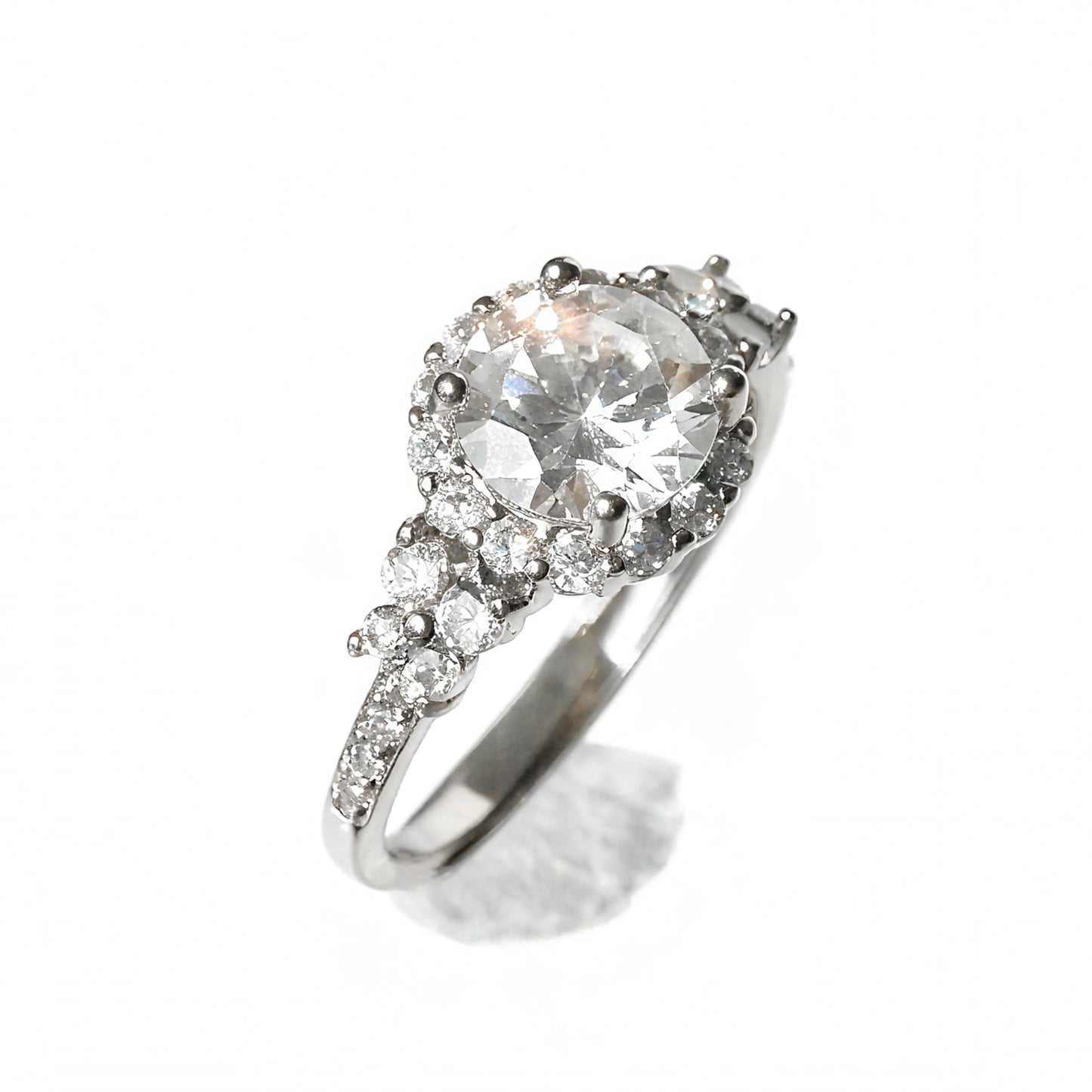 Vintage Halo Pavé Ring