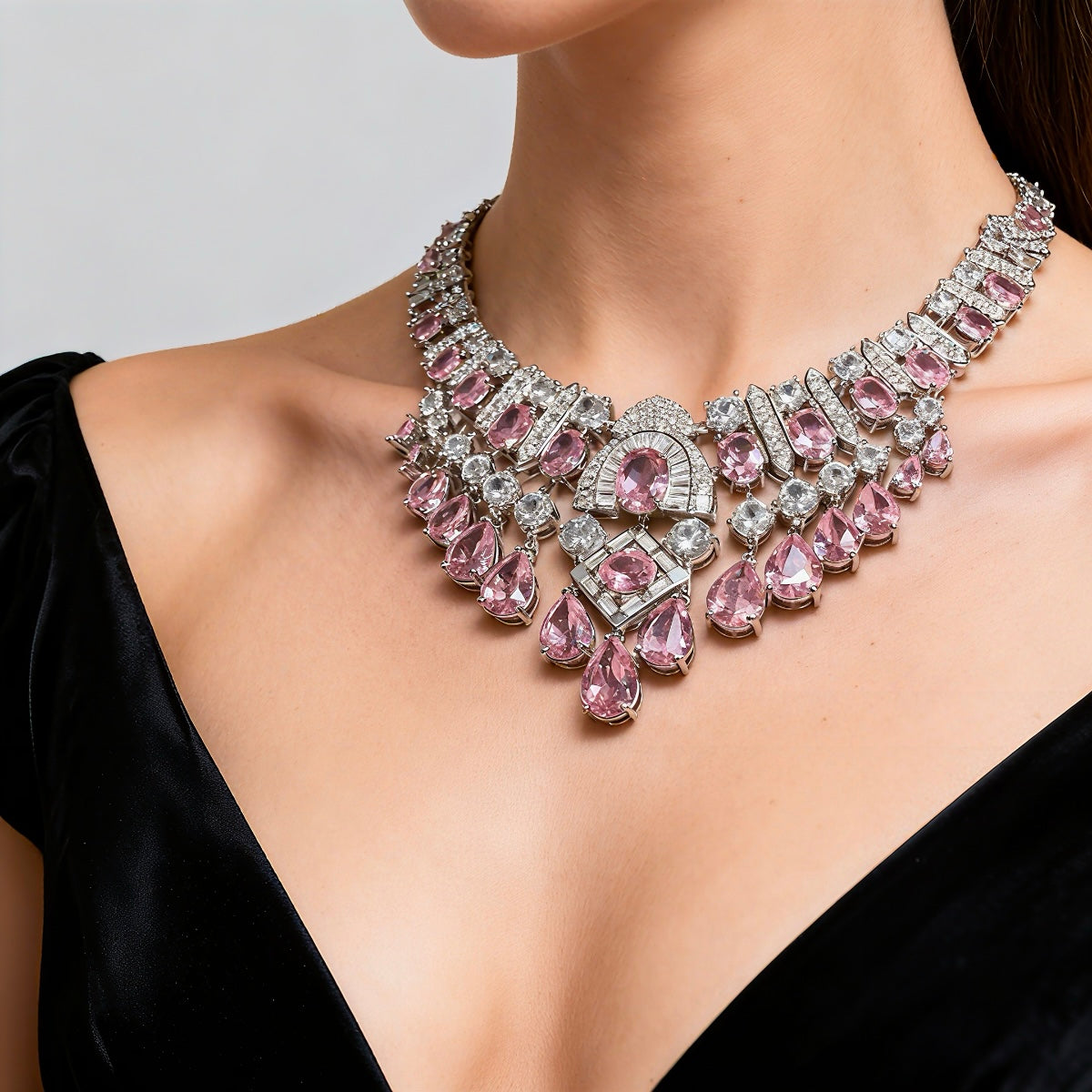 Goddess Luxurious High Jewelry Necklace
