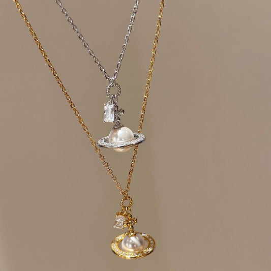 Saturn’s Halo Necklace