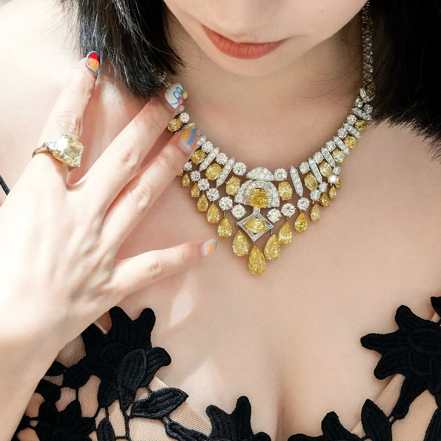 Goddess Luxurious High Jewelry Necklace