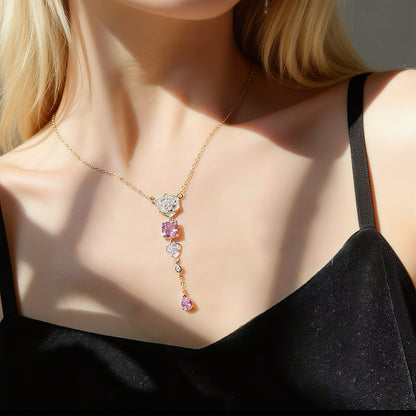 Dazzling Rose Open Ring