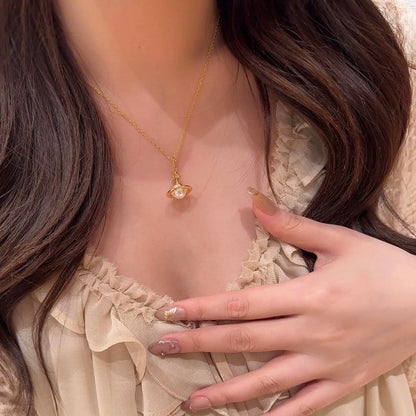 Saturn’s Halo Necklace