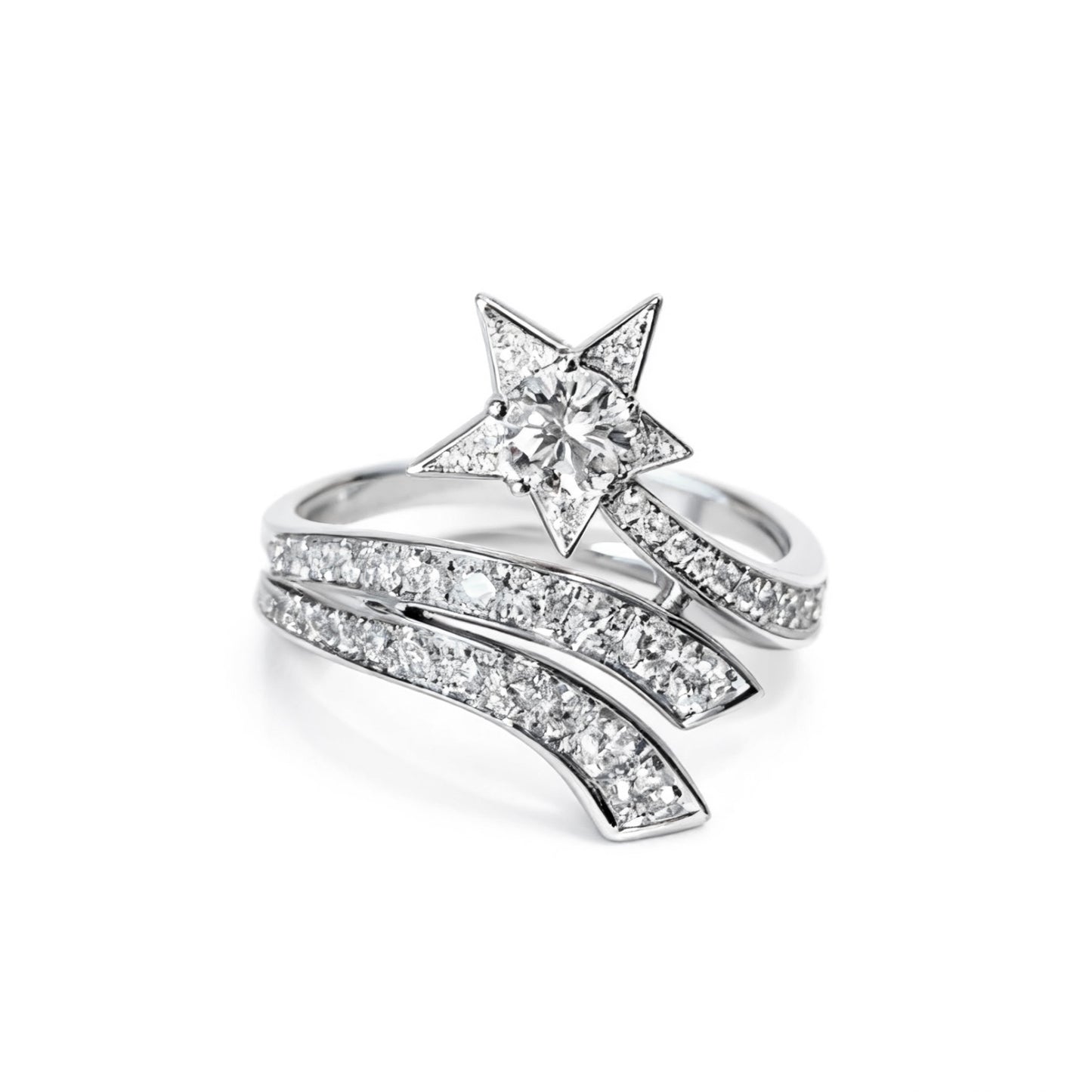 Shooting Star Comet Ring
