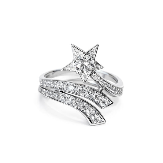 Shooting Star Comet Ring