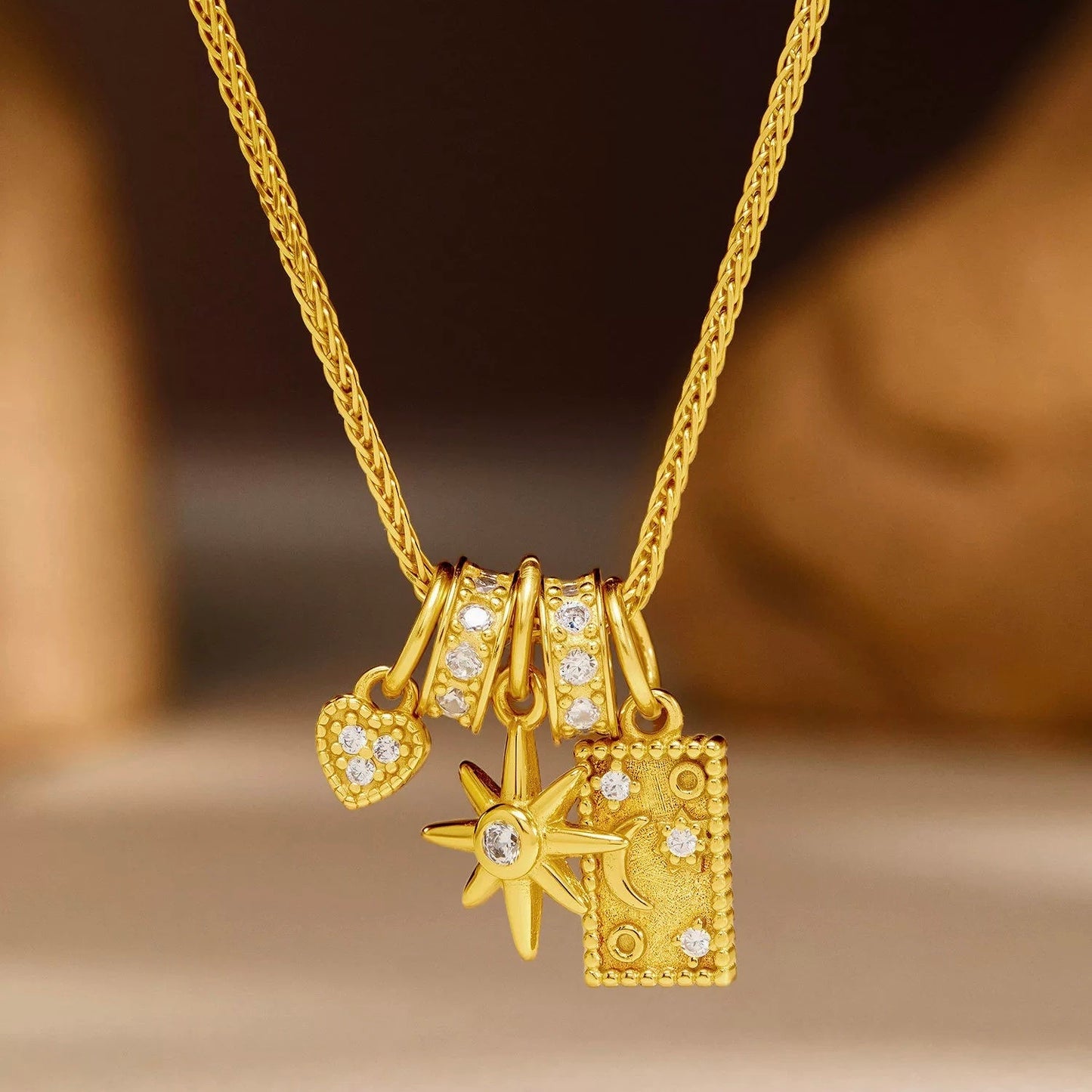 Starlight Moon Tale Necklace