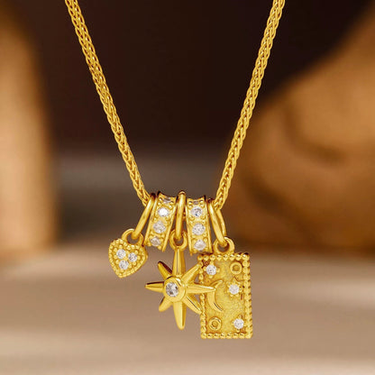 Starlight Moon Tale Necklace