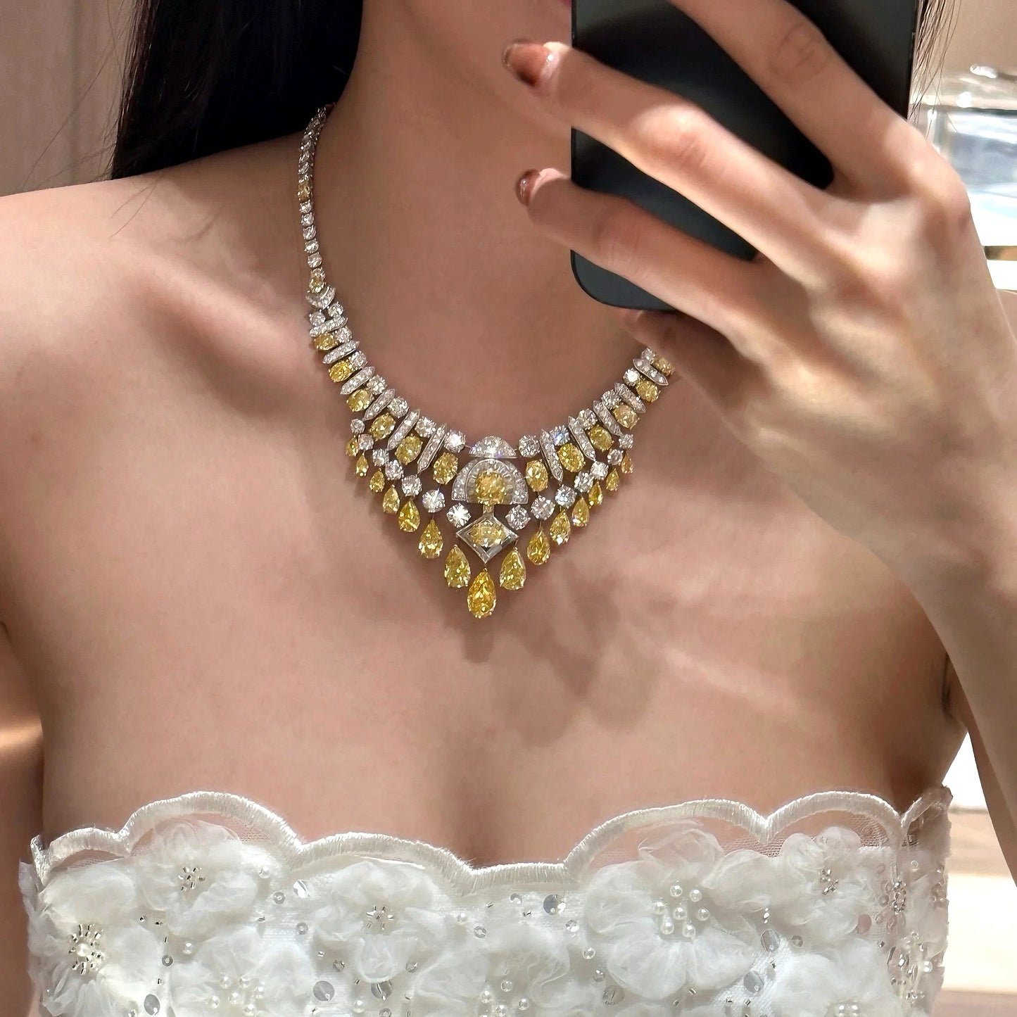 Goddess Luxurious High Jewelry Necklace