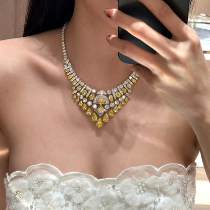 Goddess Luxurious High Jewelry Necklace