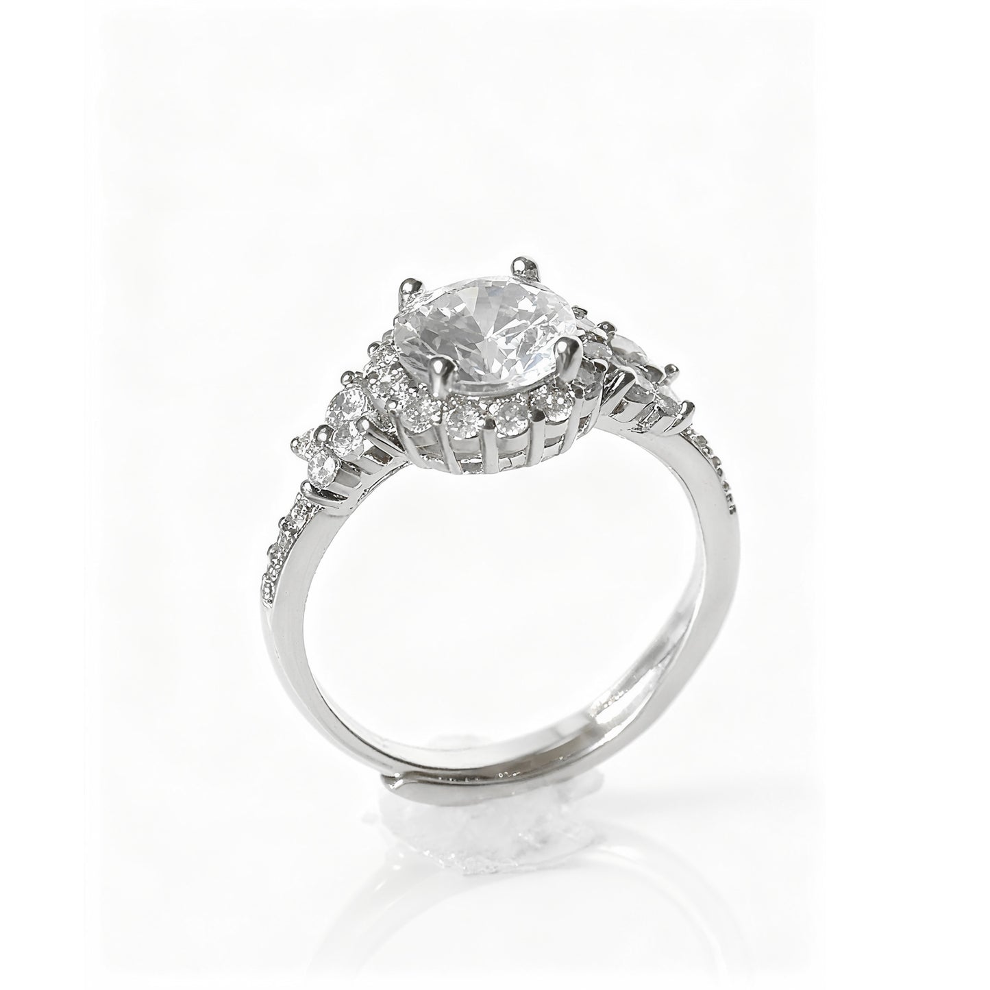 Vintage Halo Pavé Ring