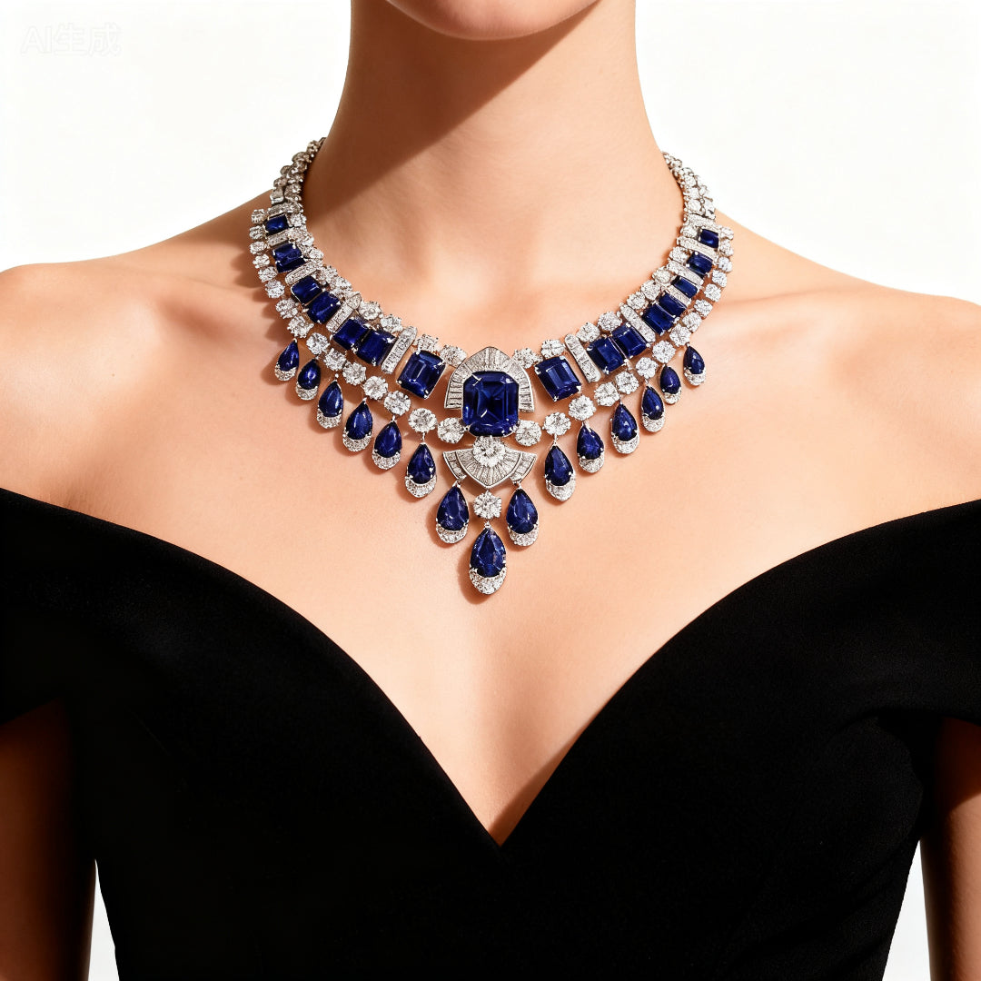 Goddess Luxurious High Jewelry Necklace