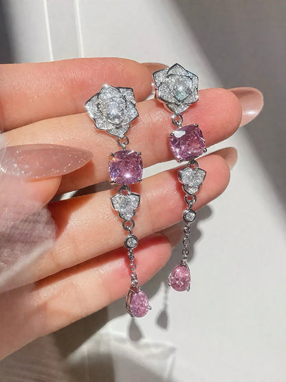 Dazzling Rose Open Ring