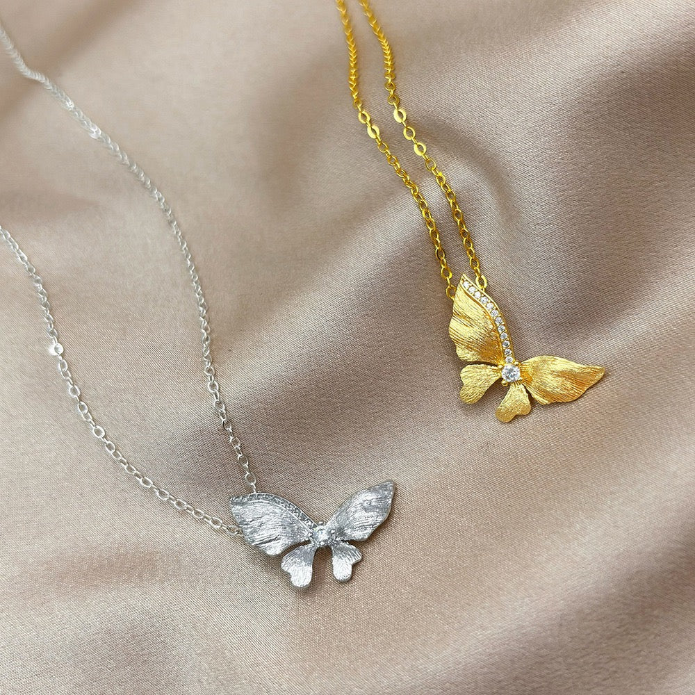Butterfly Pendant Necklace