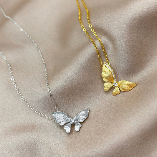 Butterfly Pendant Necklace