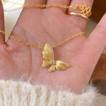 Butterfly Pendant Necklace