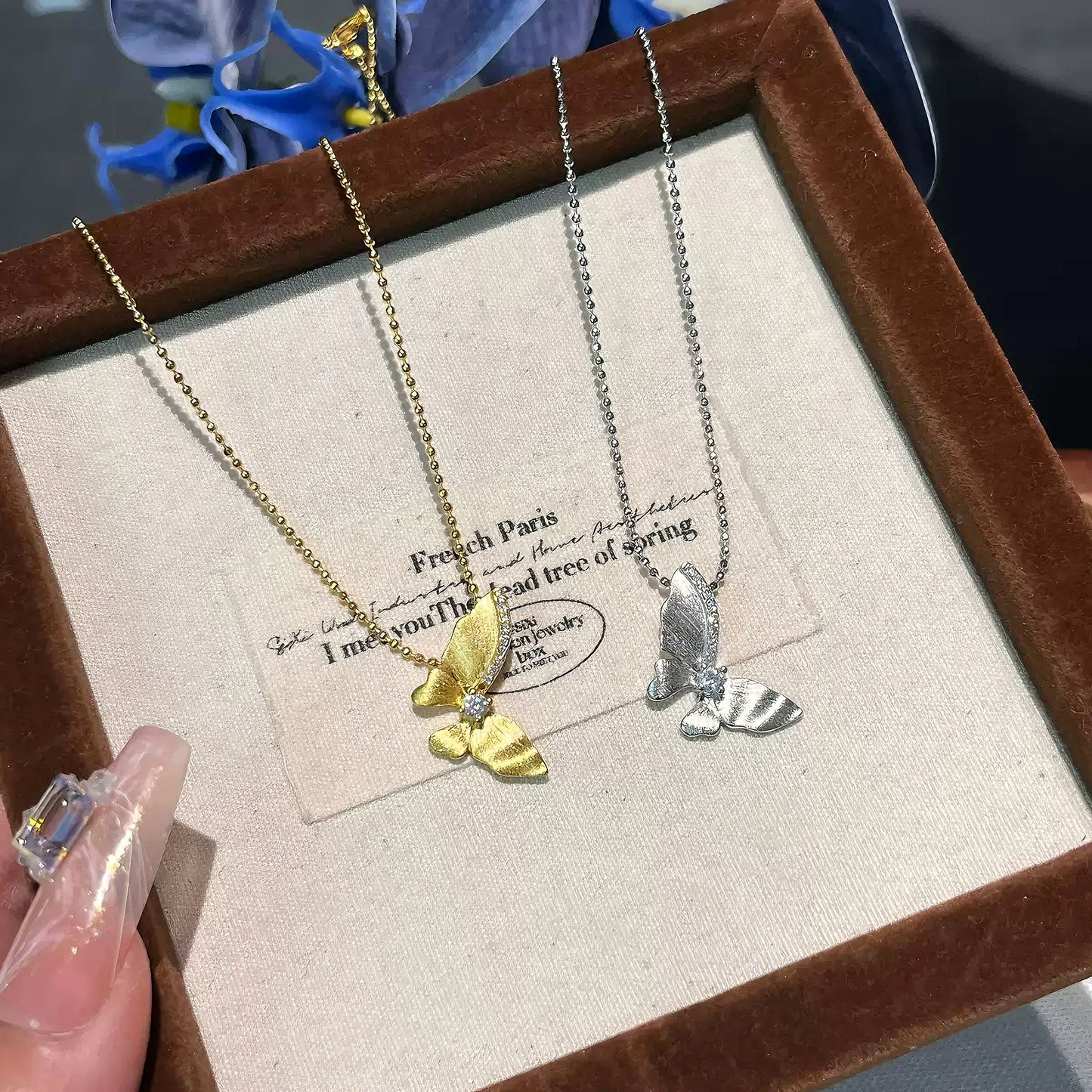 Butterfly Pendant Necklace