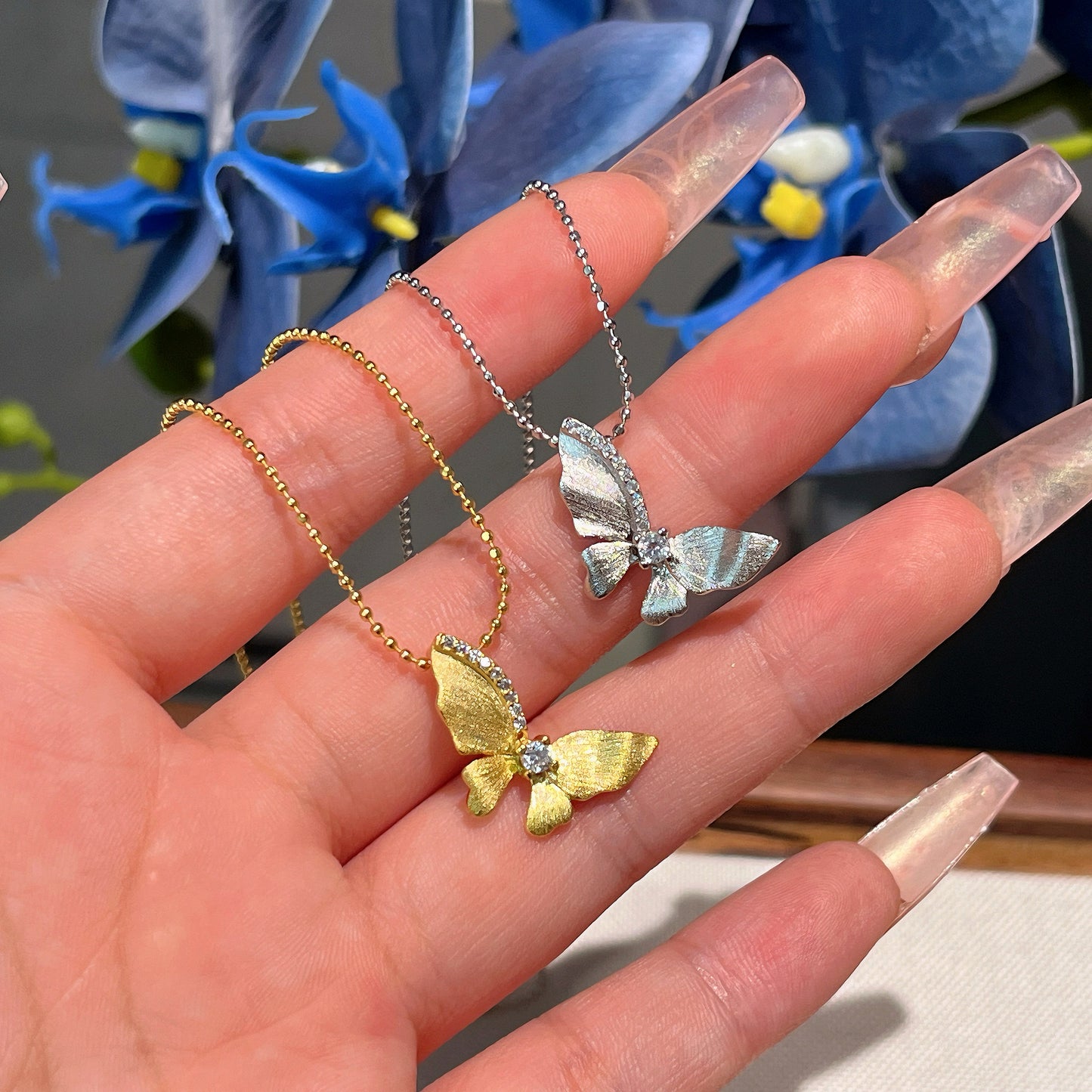 Butterfly Pendant Necklace