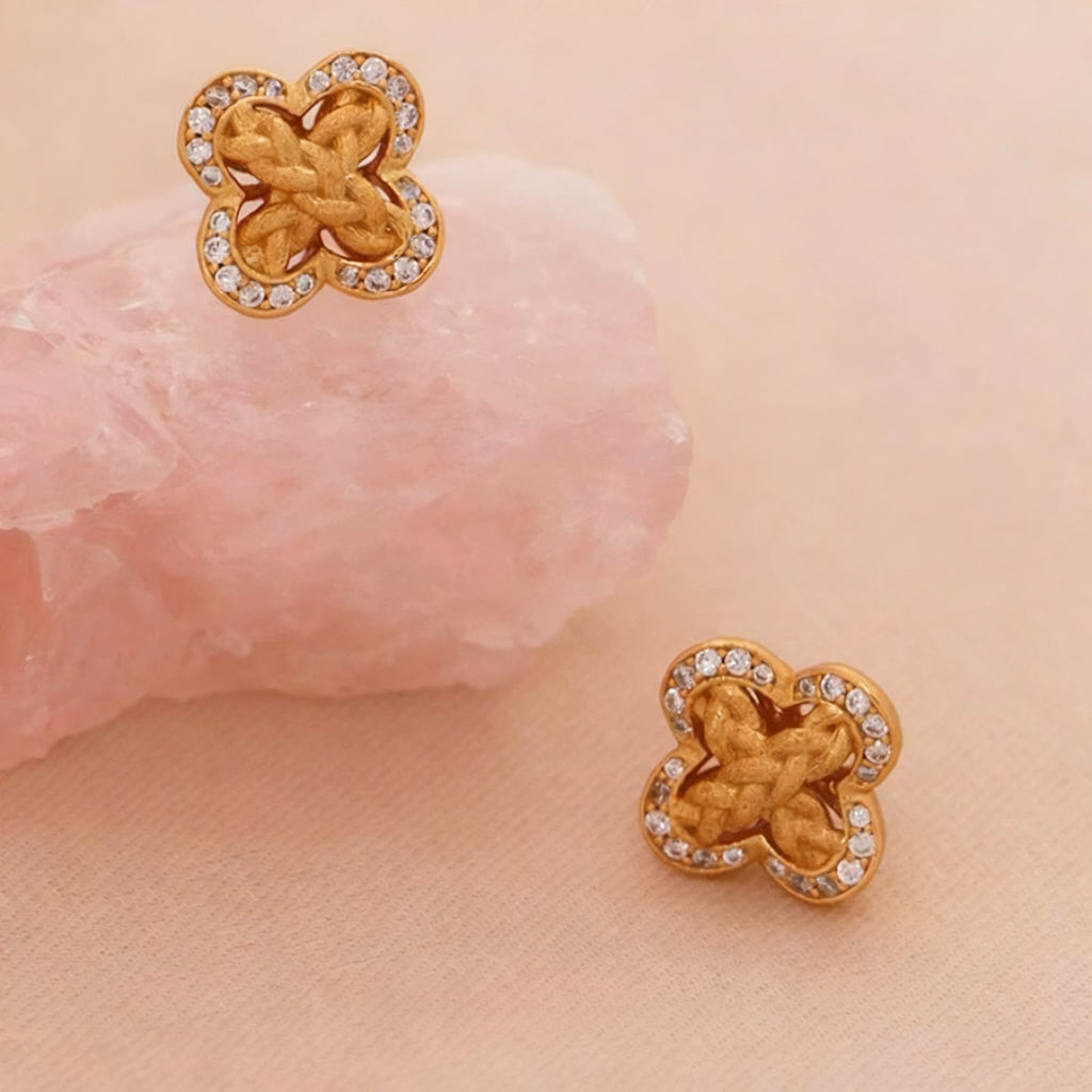 Lucky Clover Braided Ring