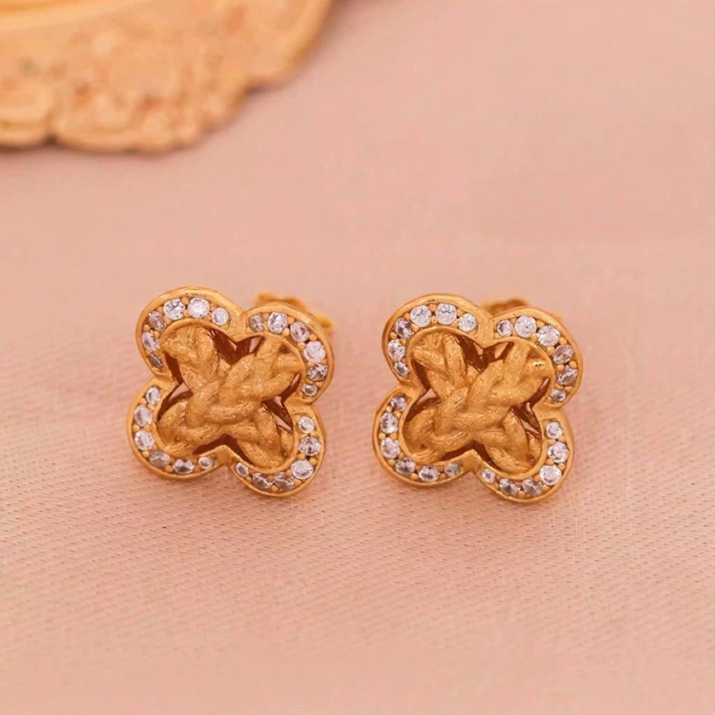 Lucky Clover Braided Ring