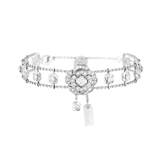 Bouton de Camélia Supple Bracelet