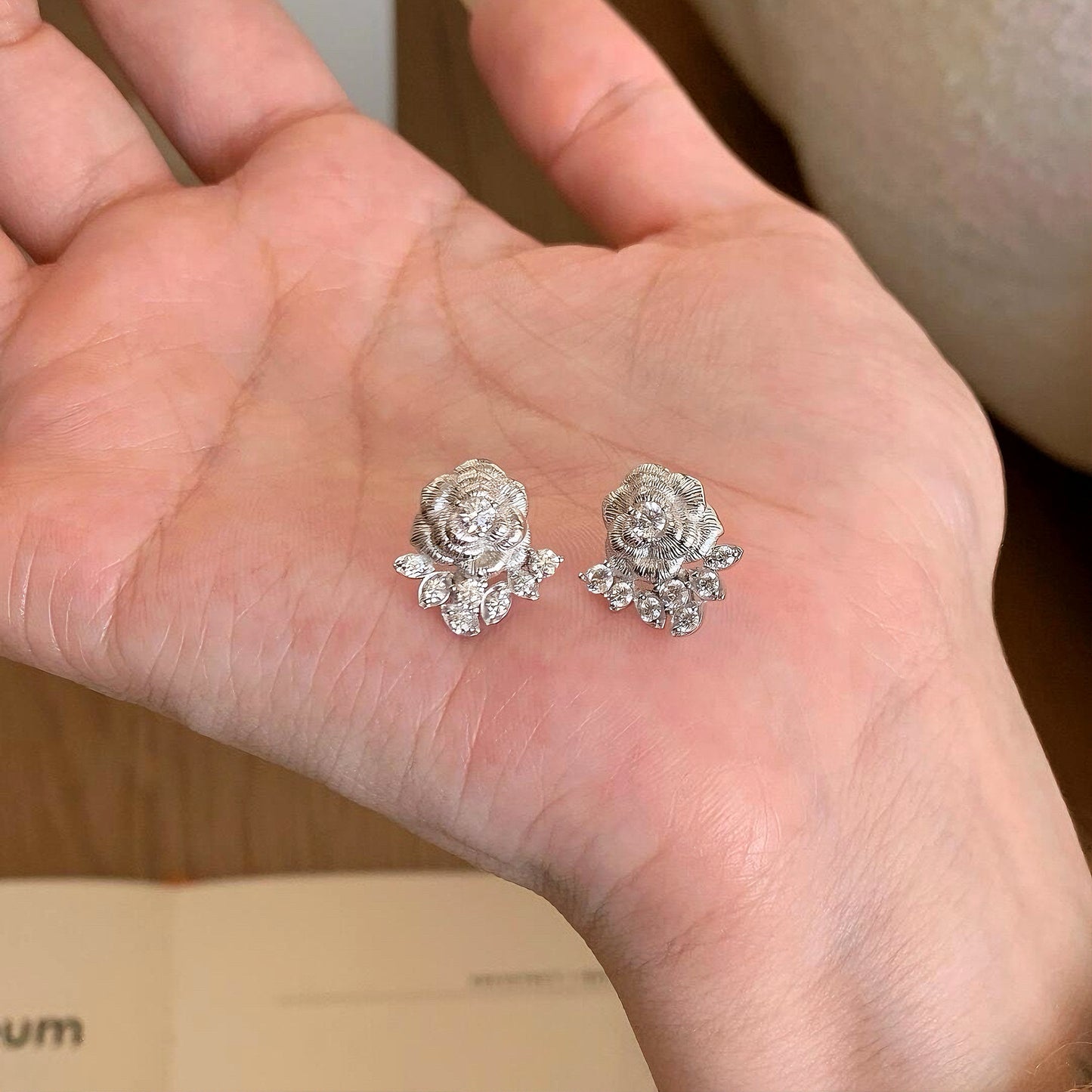 Vintage Camellia Necklace