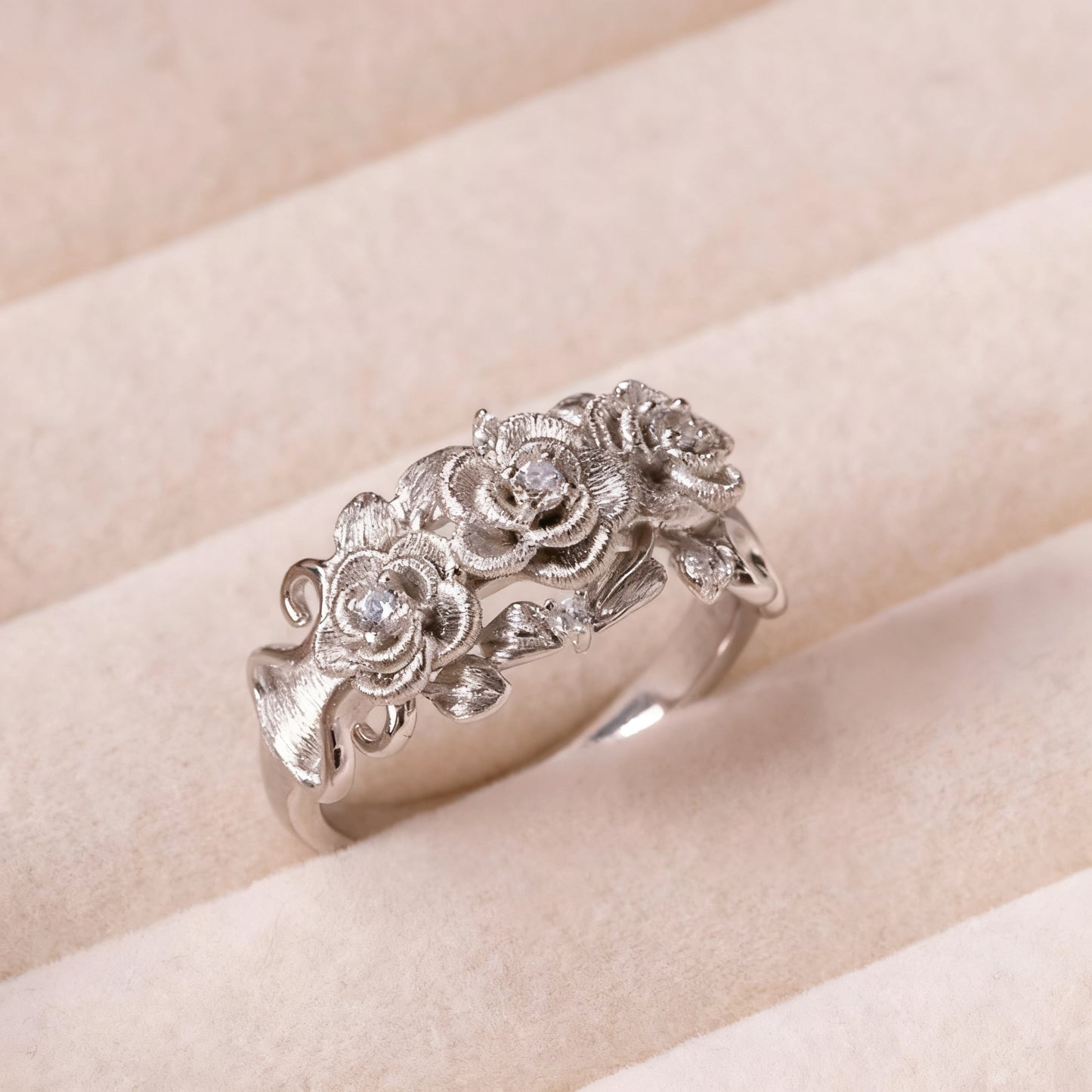 Vintage Camellia Necklace