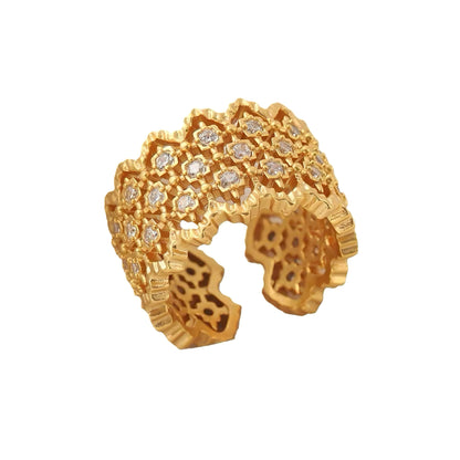 Lunel Cutout Band Ring
