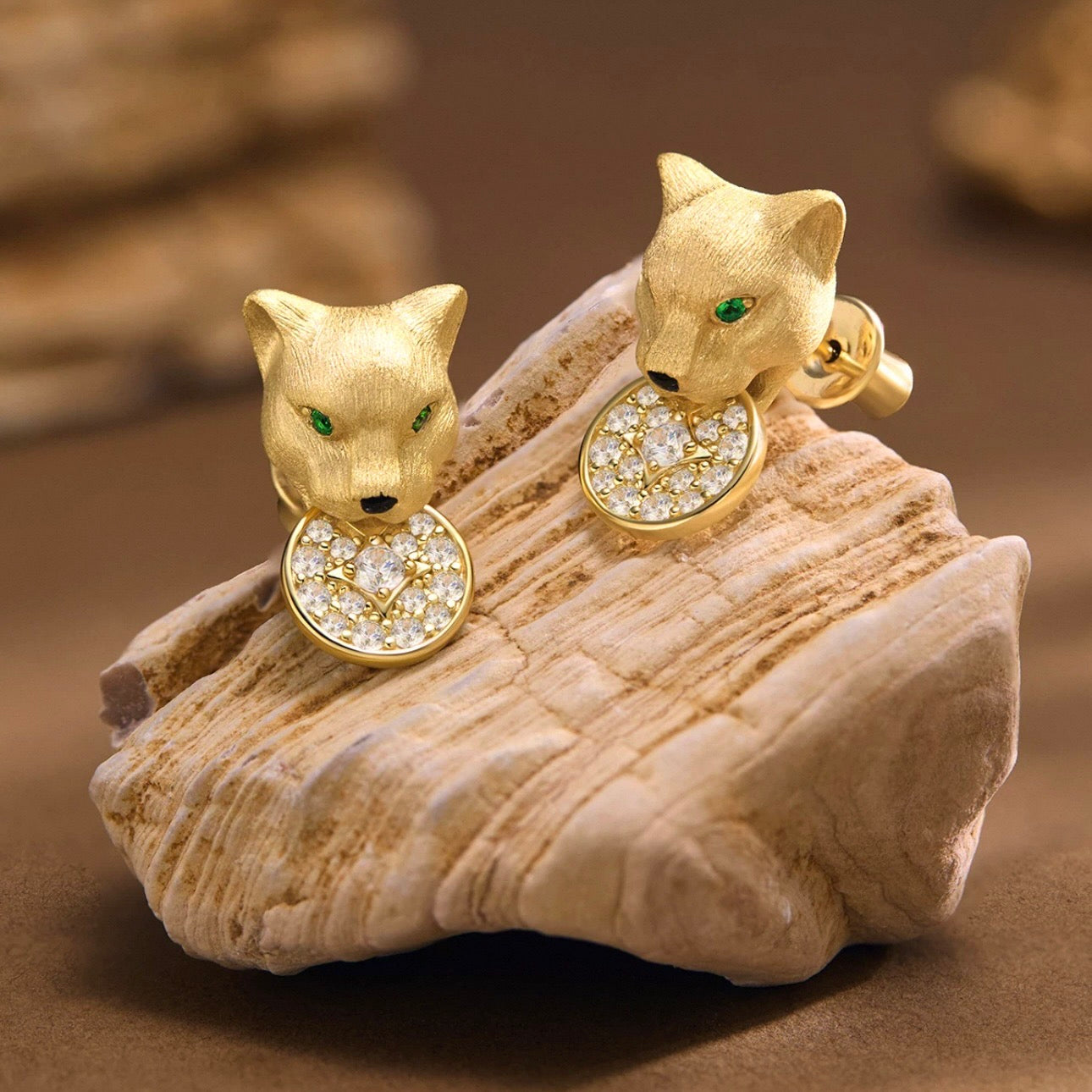 Golden Panther Ring