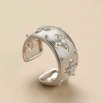 Aurel Cut Out Band Ring