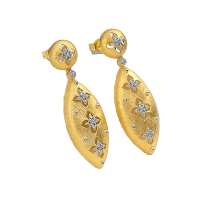 Aurel Cut Out Drop Earrings